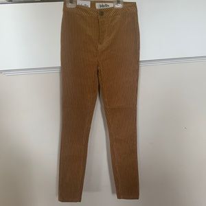 Indigo rein, skinny ankle cords